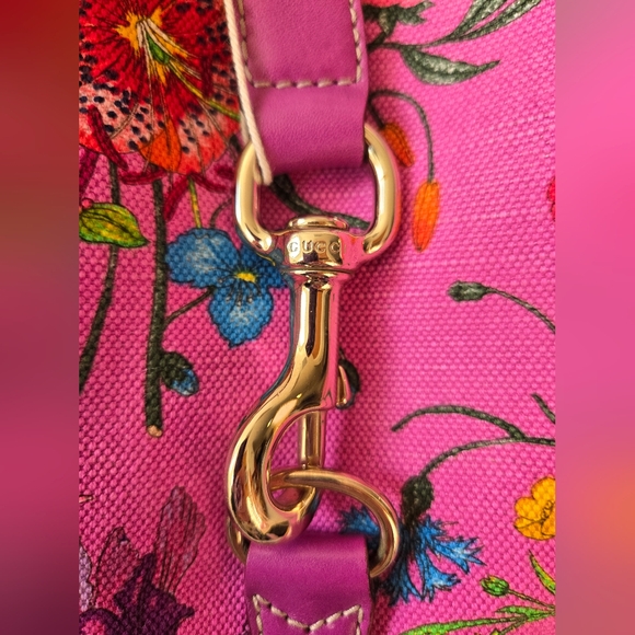 Gucci Flora Jackie Bouvier Hobo Shoulder Bag - Picture 10 of 16